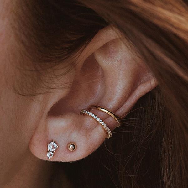 Gaia Studs in 14k Gold