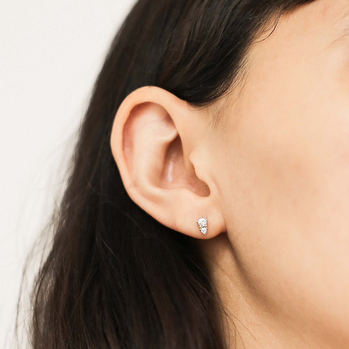Gaia Studs in 14k Gold