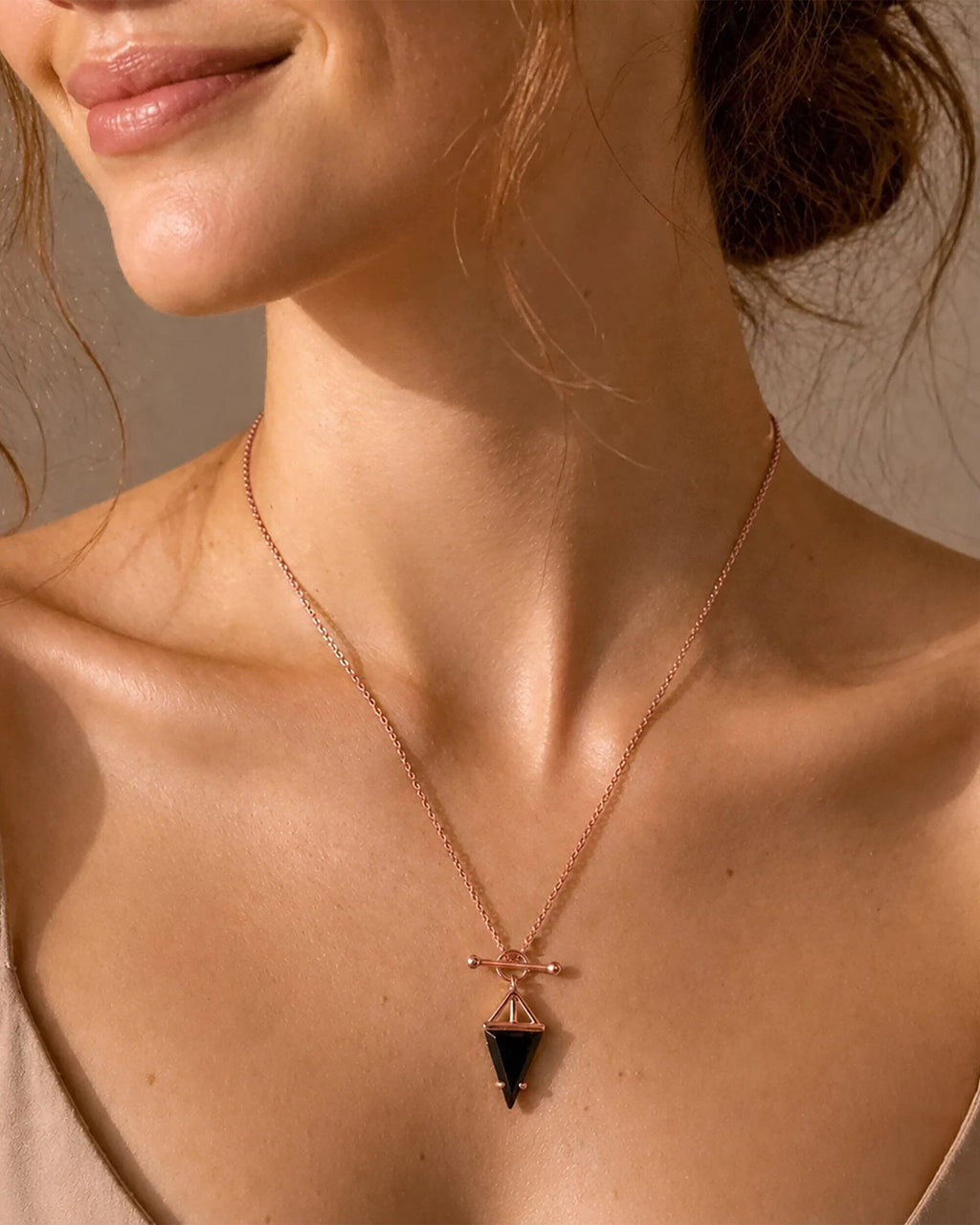 Black Obsidian Necklace - Heroine