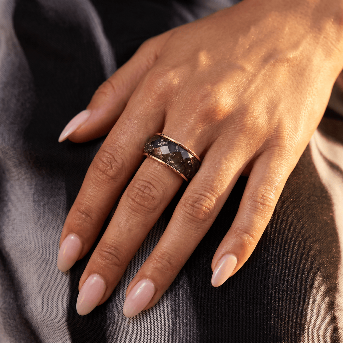 2in1 Resin Ring - Night Sky