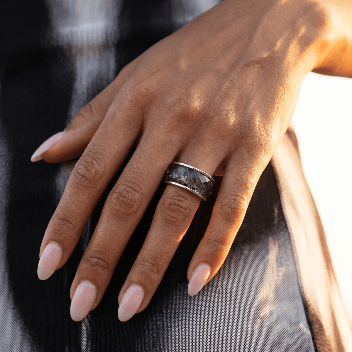 2in1 Resin Ring - Night Sky