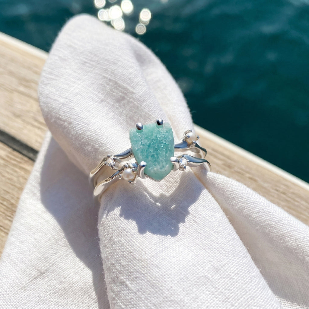 Amazonite Ring - Flow