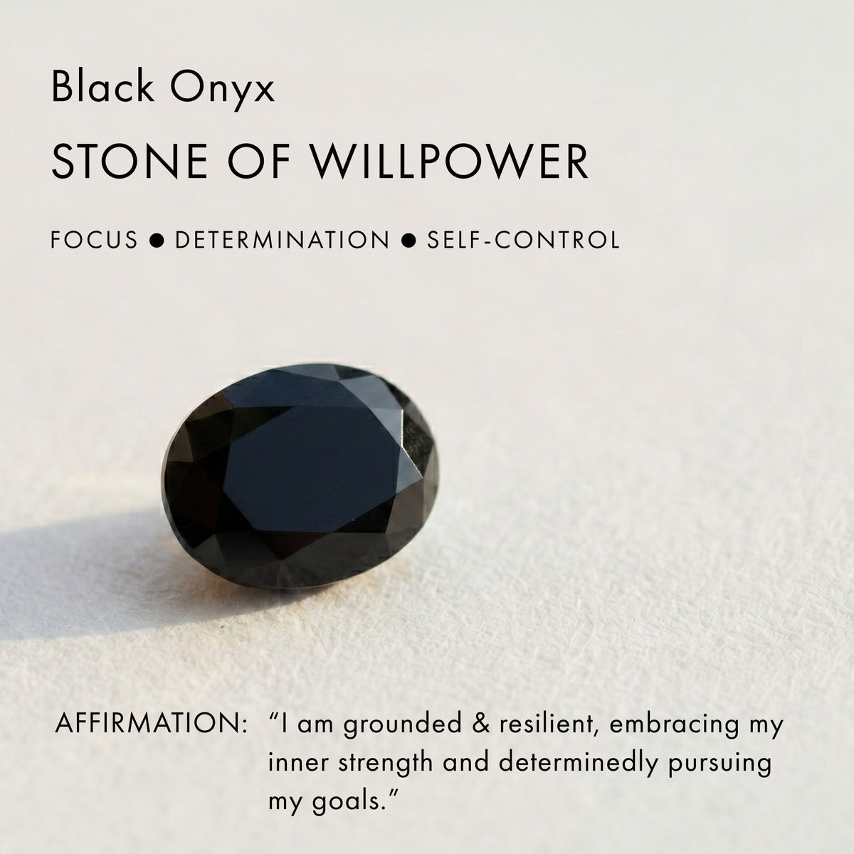 Black Onyx & Black Obsidian Beads Divina Necklace - Enfolded