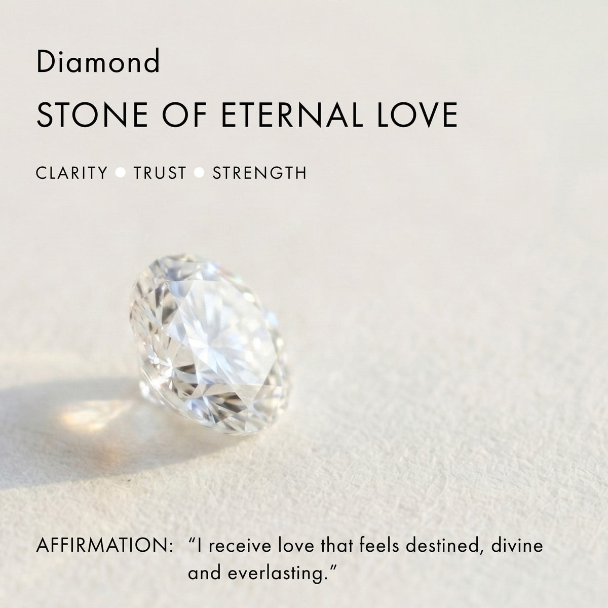 Moonstone Diamond Ring - Caress