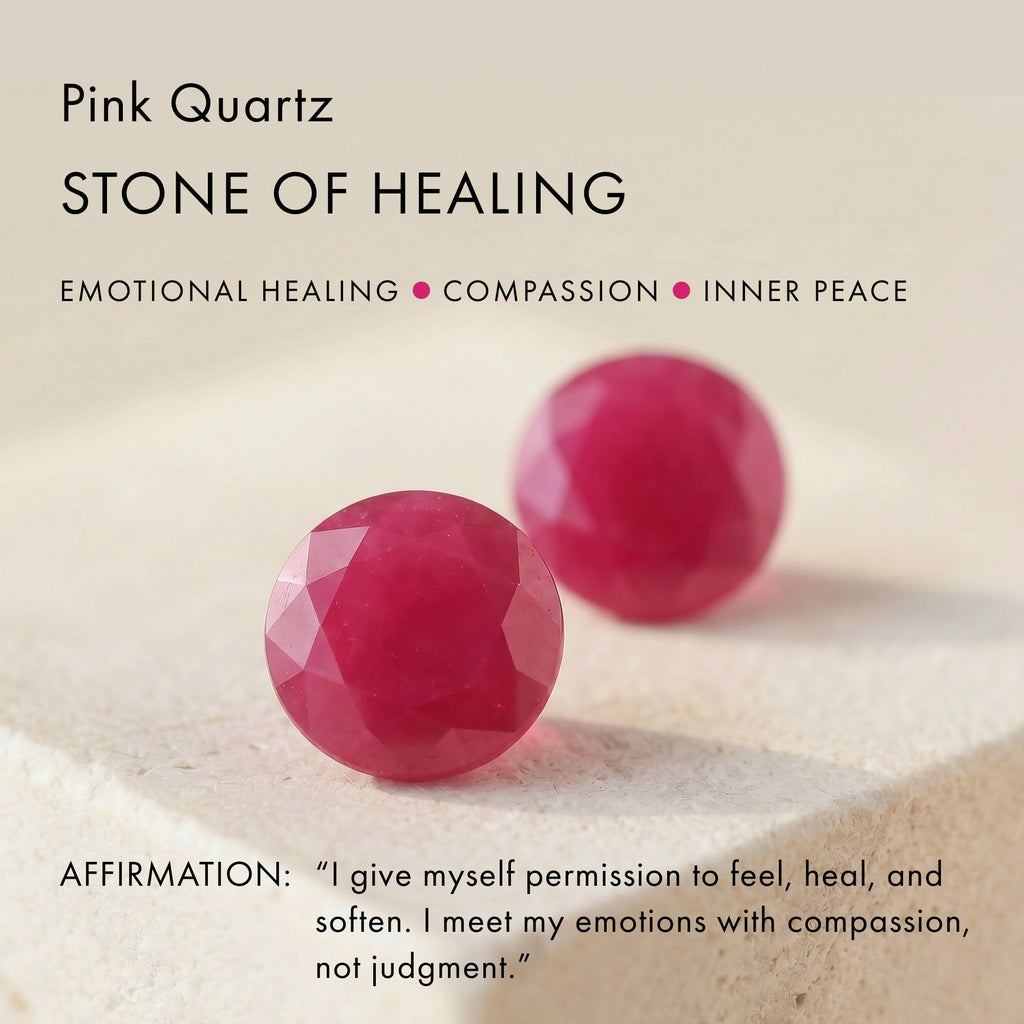 Pink Quartz Necklace - Ora