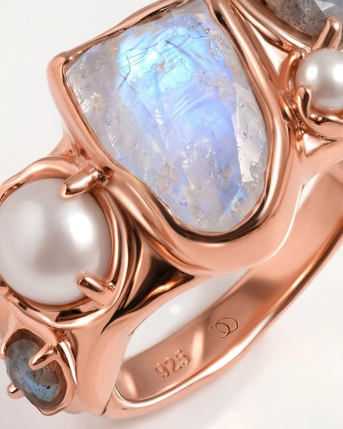 Moonstone Pearl Ring - Heirloom
