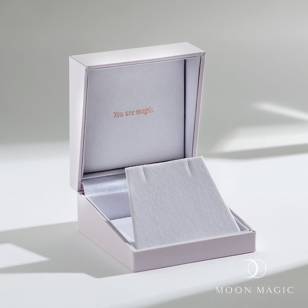 Moonstone Necklace - Alphabet