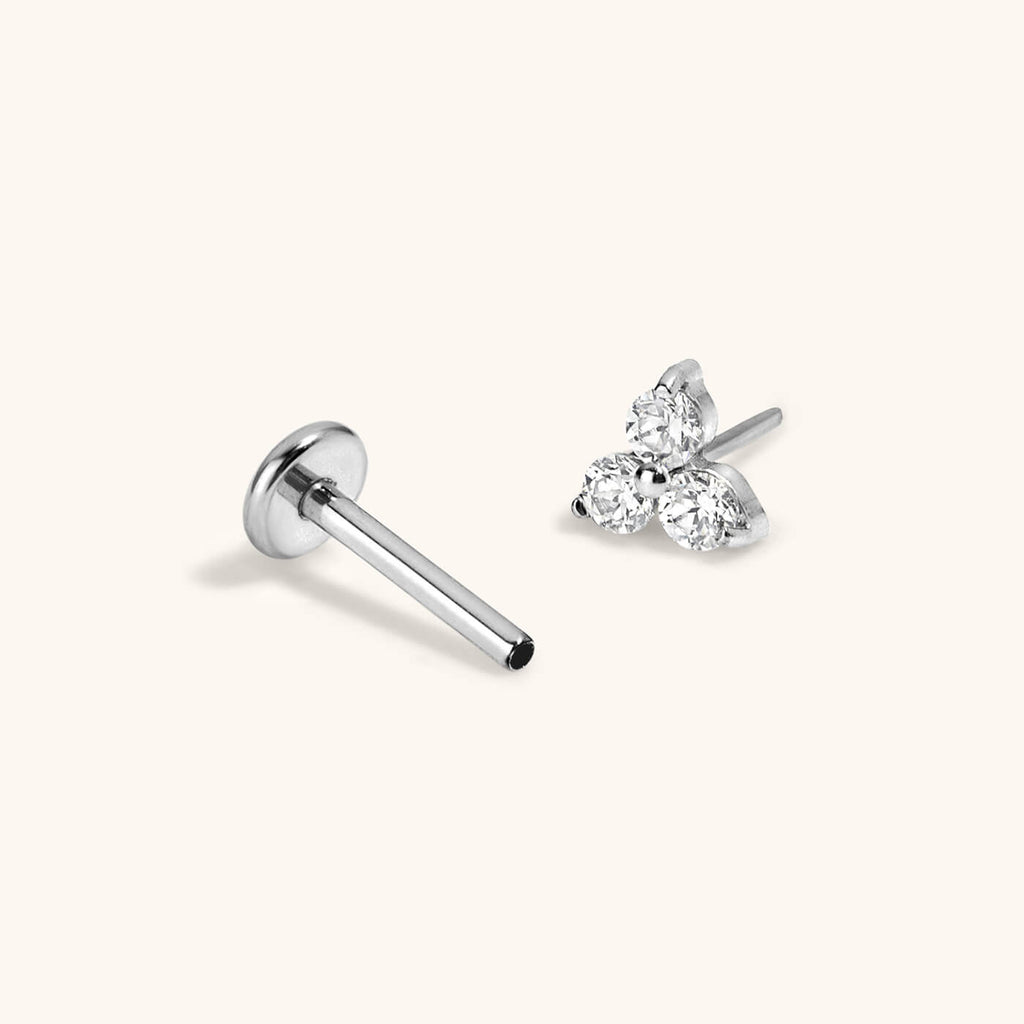 Crystal Trinity Nap Earrings